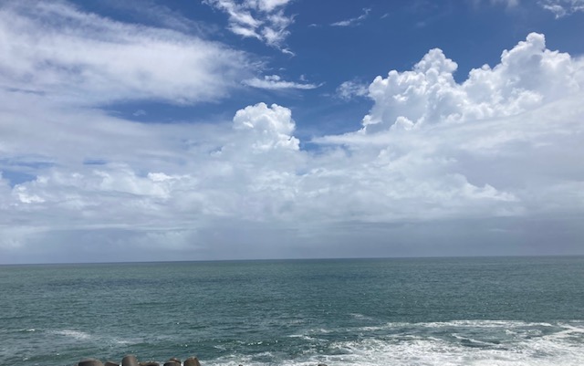 台風来てますね