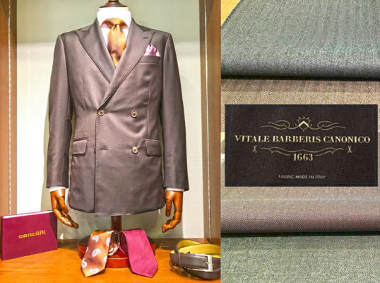 VITALE BARBERIS CANONICO入荷してます。