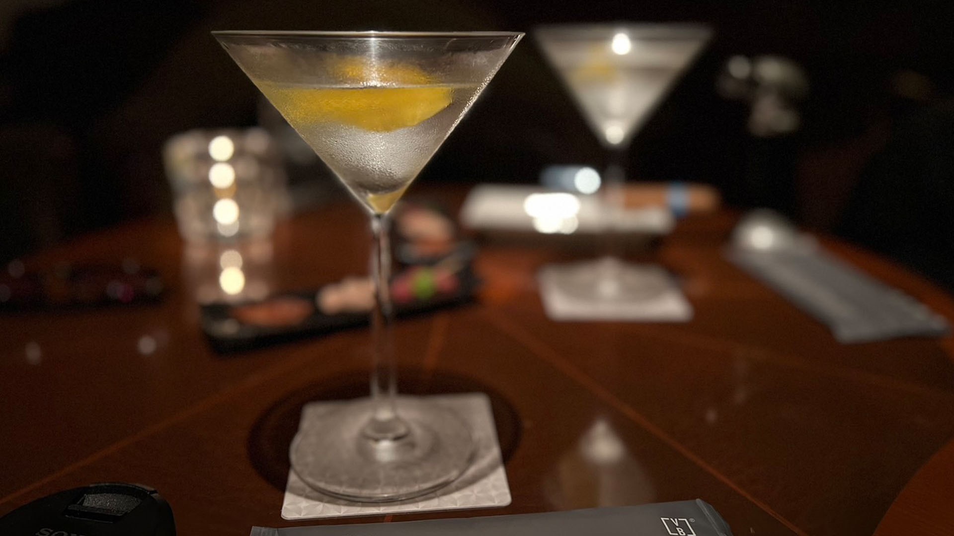 Shaken, not stirred.